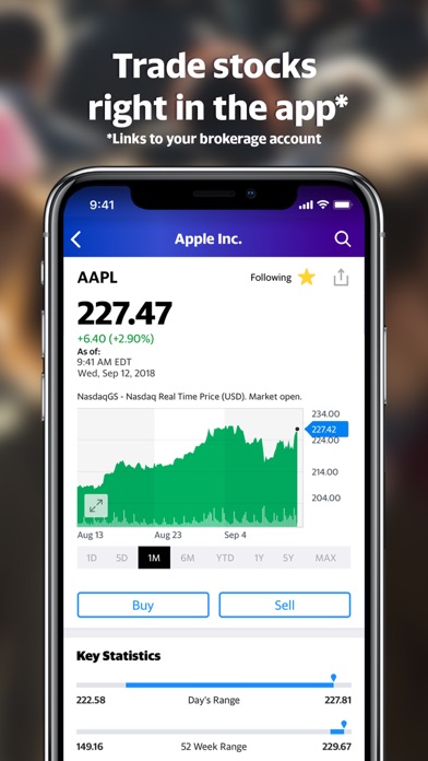 yahoo finance app for mac